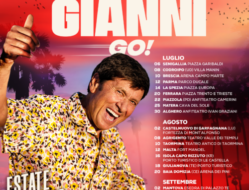 Le tappe del tour estivo di Gianni Morandi, parte il 6 luglio da Senigallia per chiudere il 2 settembre a Mantova